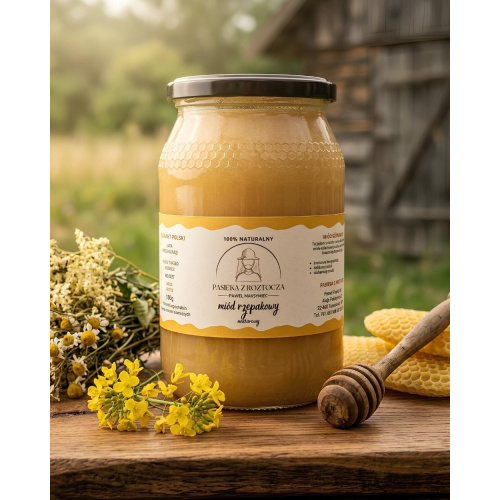 Miód Rzepakowy Naturalny 1250g | Osada Zdrowienia