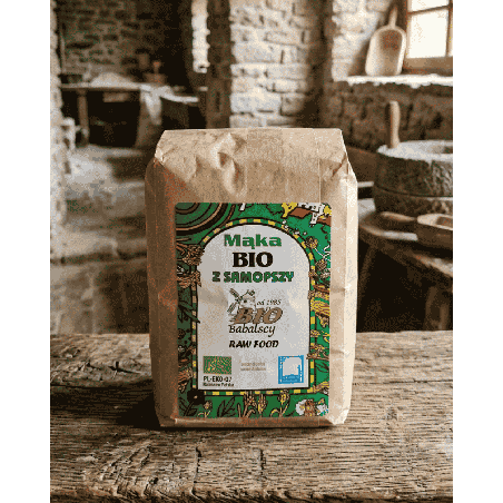 Mąka z Samopszy BIO 500g | Pradawne Ziarno BioBabalscy | Osada Zdrowienia